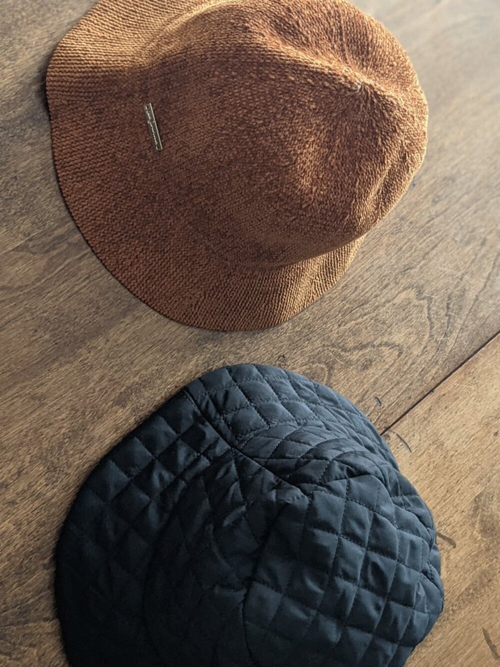 SHEIN Bucket Hat Bundle Knit & Quilted One Size - Picture 2 of 3